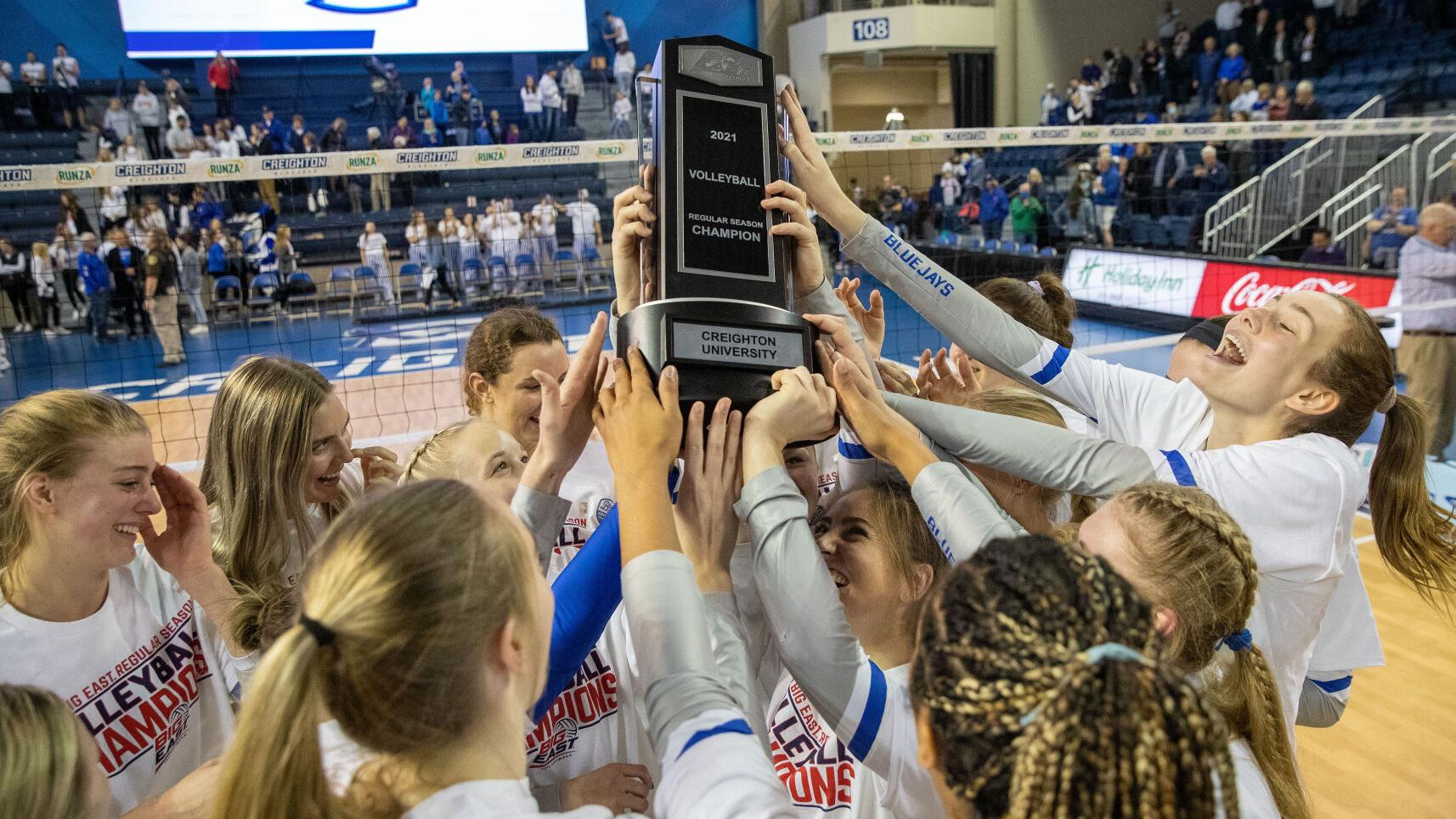 Photos: Creighton volleyball looks to clinch Big East title against St. John's
